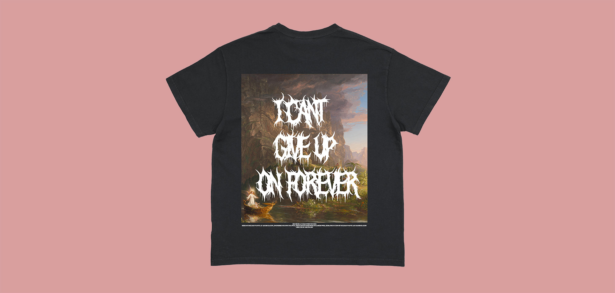 Waiting For Your Love Black Tee
