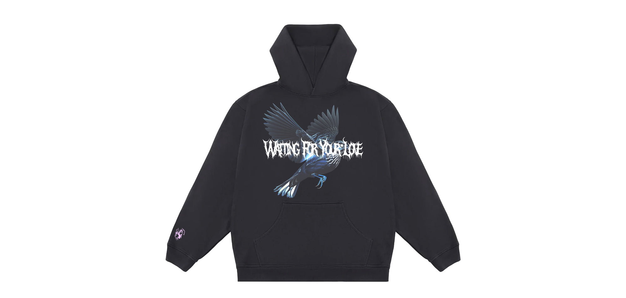Waiting For Your Love Black Hoodie