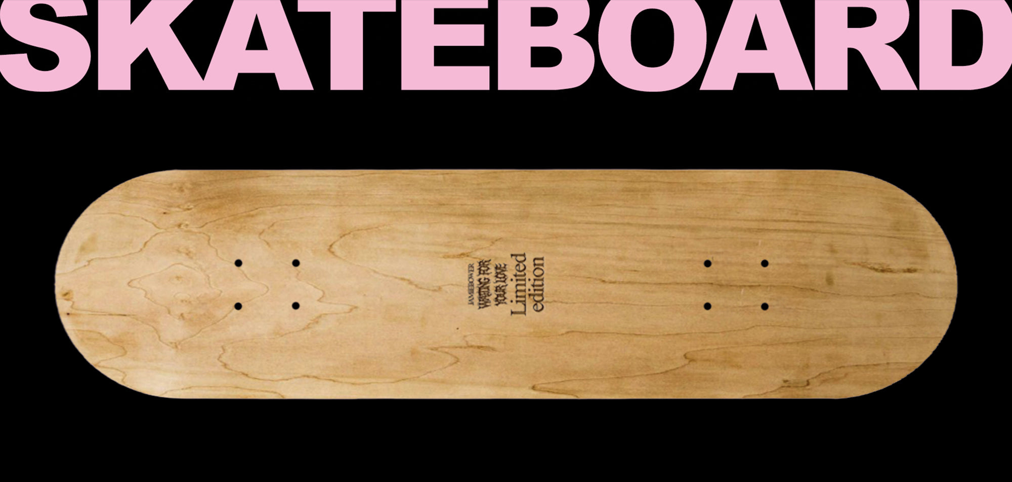 Waiting For Your Love Skate Deck